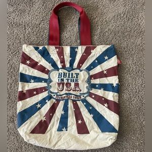 Harvey’s seatbelt bag canvas tote. Built in the USA.